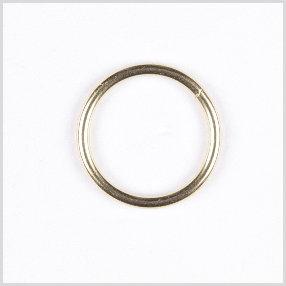 1" Gold Metal Ring Buckle