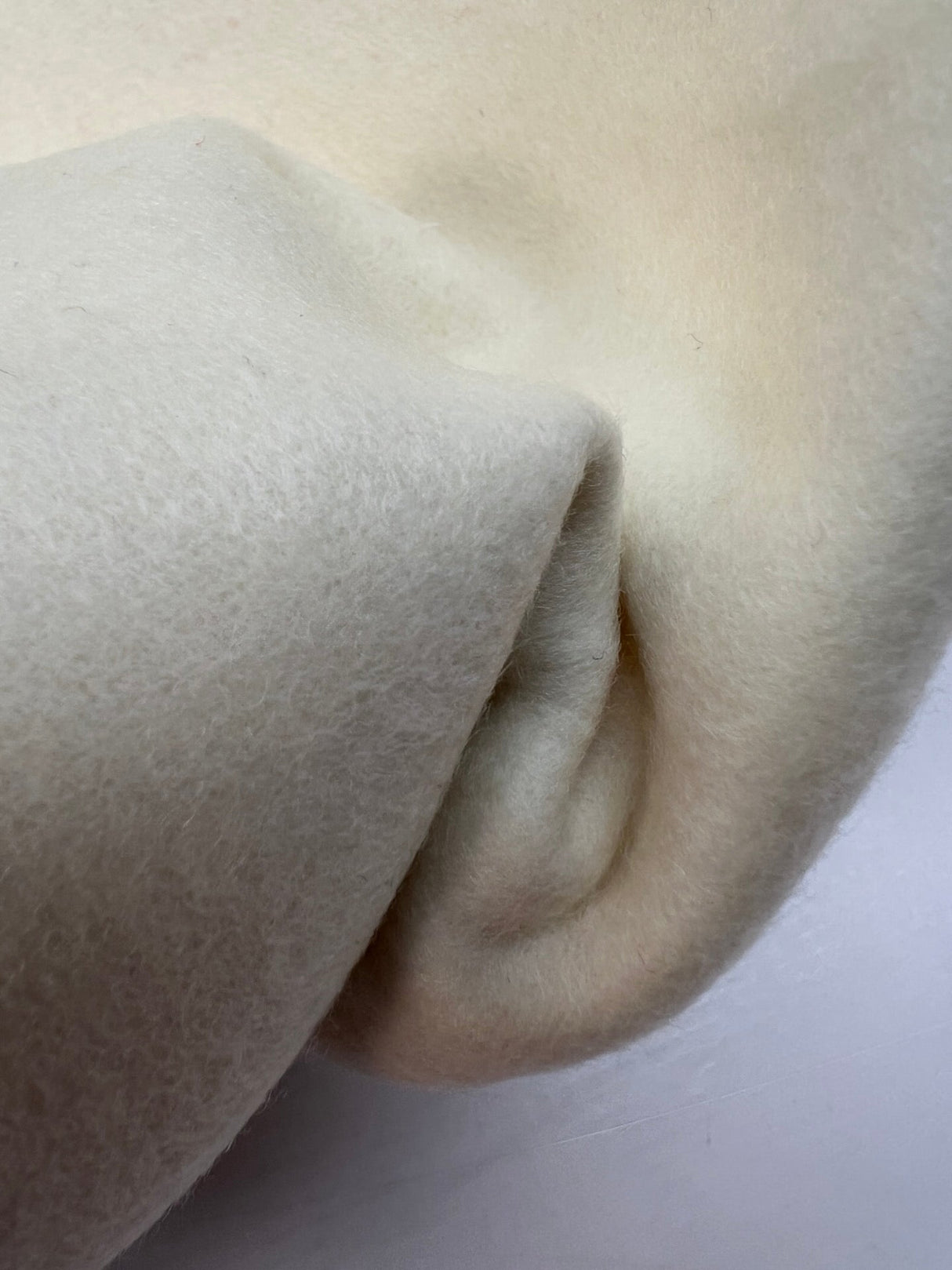 Wool Tweed Bonded White Shades