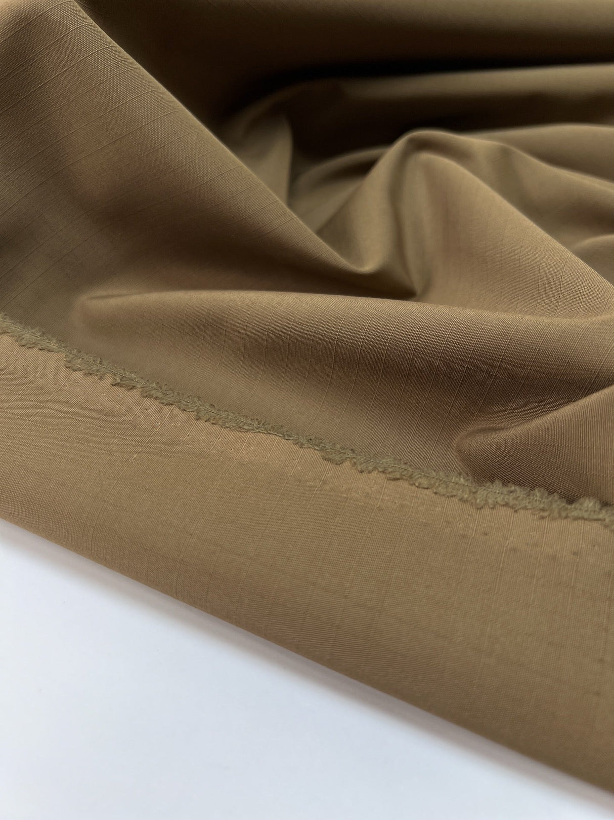 Wool Ripstop Fabric Green Shades