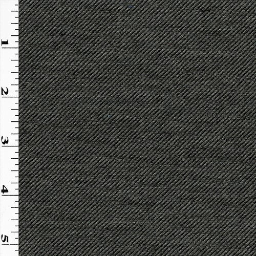 1 Yard Tornado Gray Textured Twill Home Decorating Fabric Upholstery 54 Inches Width