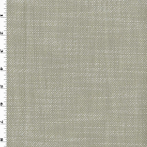 1 Yard Cloud Gray Beige Textured Canvas Dobby Decorating Fabric Upholstery 55 Inches Width