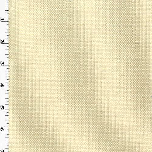 1 Yard Semi Luminous Feather Beige Basket Canvas Decorating Fabric Upholstery 56 Inches Width