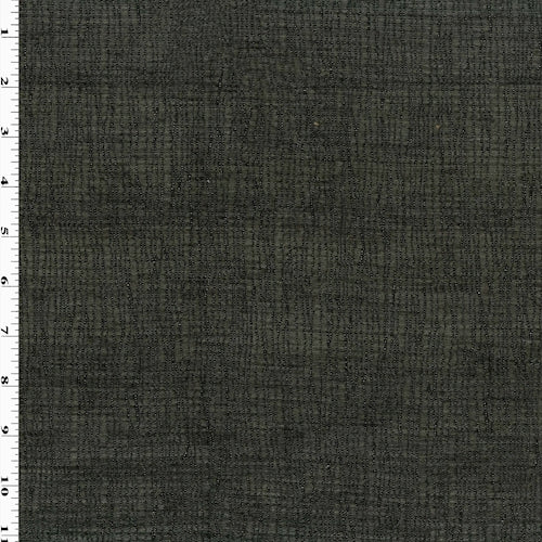 1 Yard Ash Gray Textured Chenille Home Decor Fabric Upholstery 56 Inches Width