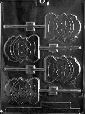Pilgrim Girl Lolly Chocolate Mold - LPT016