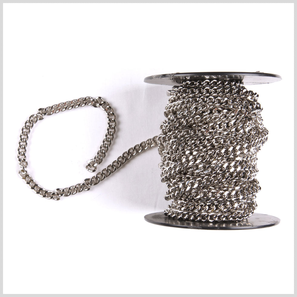 Silver Steel Chain - 0.25"