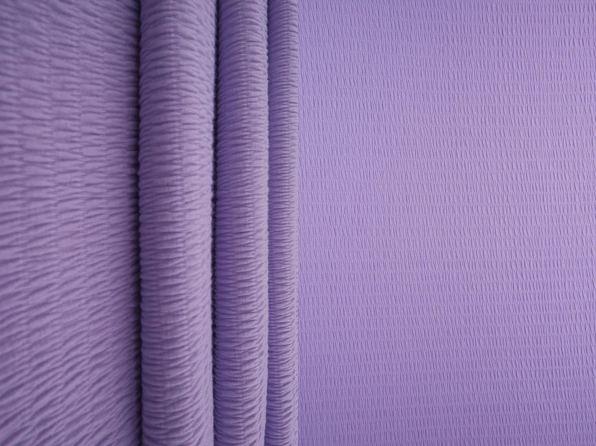 Solid Smocking Popcorn Jersey Fabric 1 Yard Stretch Textured Knit 42/44" Wide