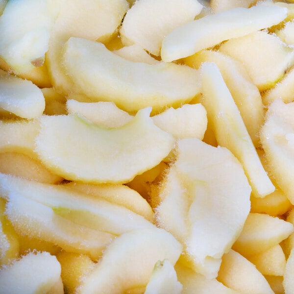 40 lb. IQF Frozen Greening Apple Slices