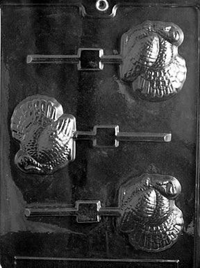 Turkey Lolly Chocolate Mold
