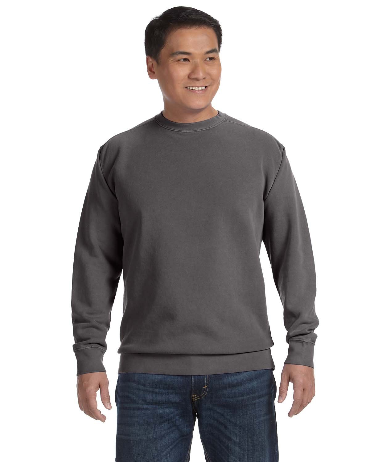 Comfort Colors® Crewneck Long Sleeve Sweatshirt