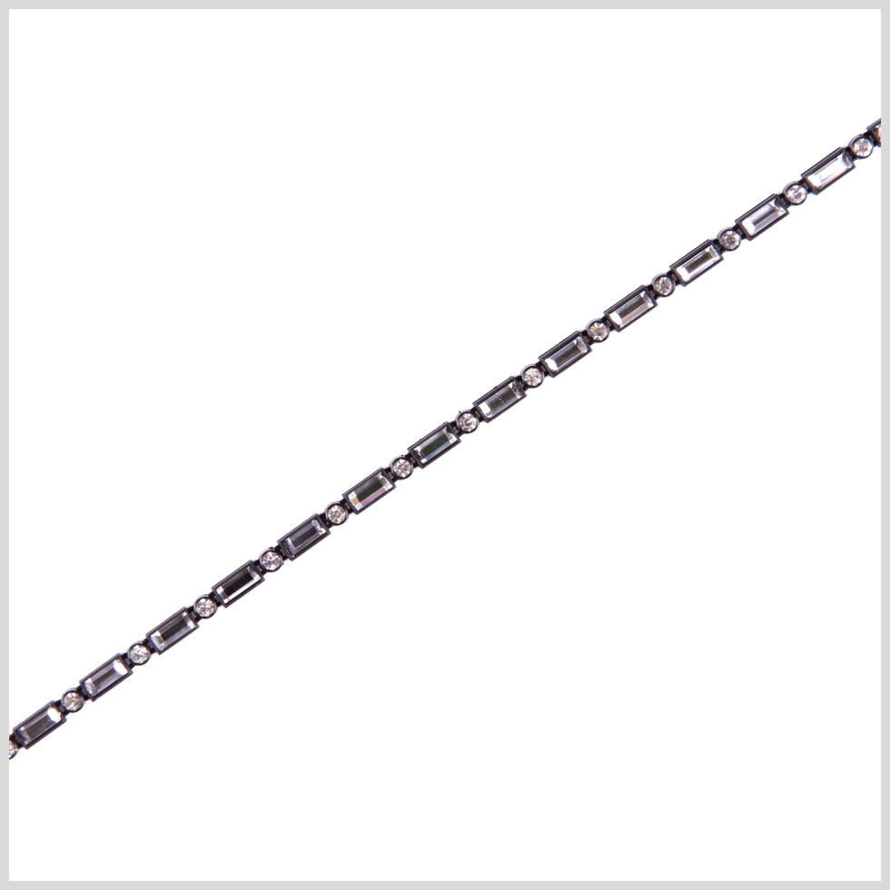 3mm Black/Crystal Plastic & Glass