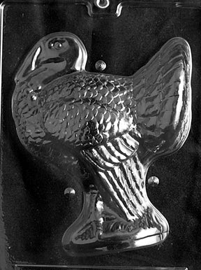 3D Turkey Chocolate Mold - Piece 1 of 2