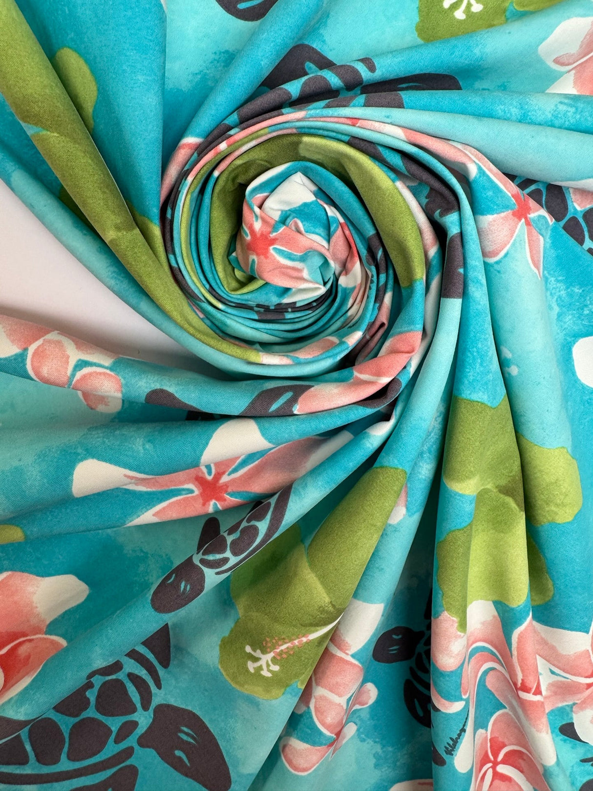 Polyester Woven Multicolour Printed Fabric