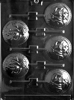 Love Disc Lolly Chocolate Mold