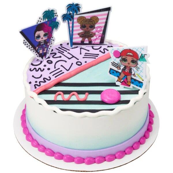 L.O.L. SURPRISE! Born to Sparkle Set Cake Kit Topper