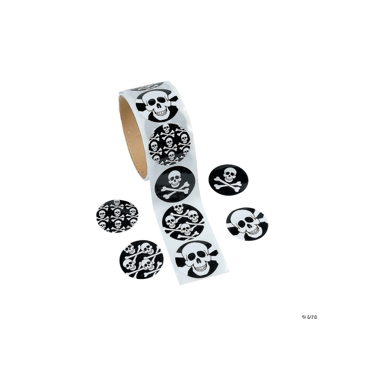 Skull Sticker Roll 100 Pc.