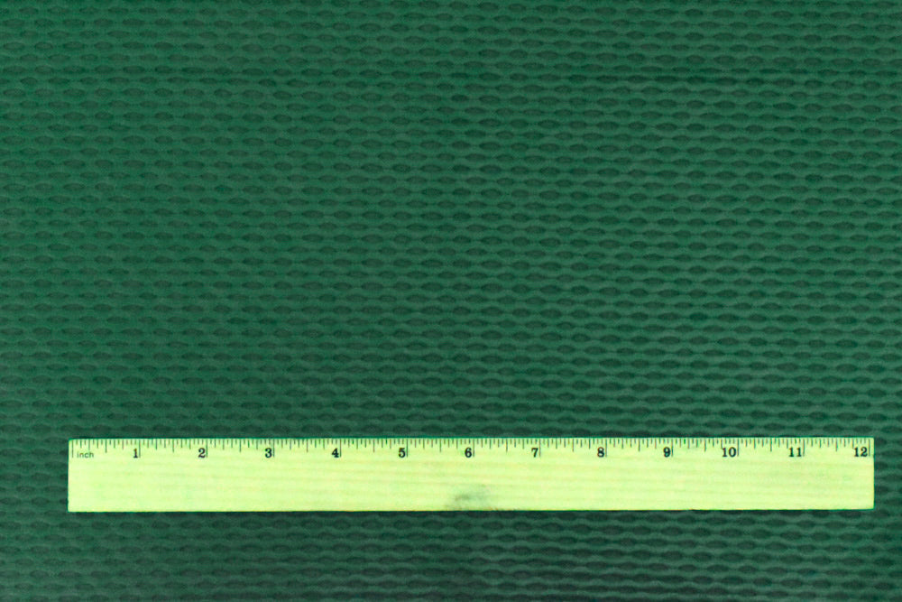 1 Yard Kelly Green 3D Mesh Stretch Yoga Activewear Fabric For Overlays And Dancewear 59 Inches Width