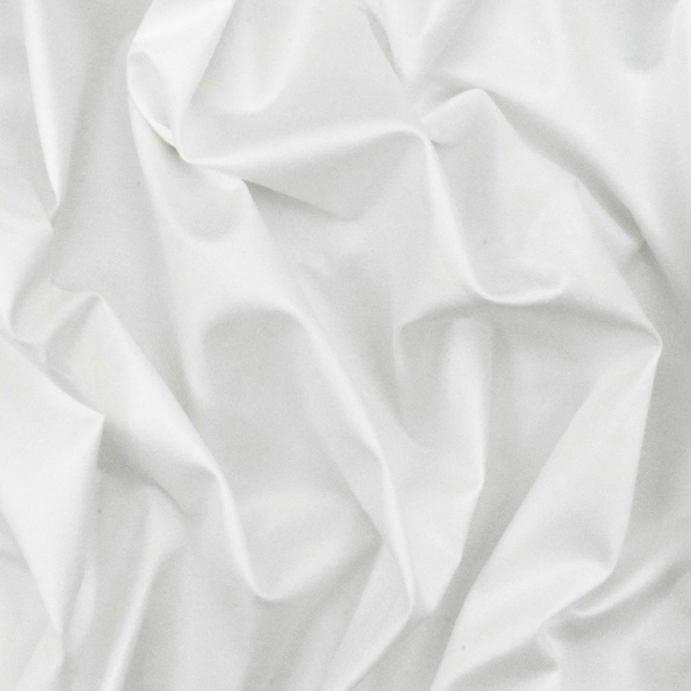 1 Yard Glamour White Satin Look Stretch Jersey Knit Activewear Fabric 57 Inch Width