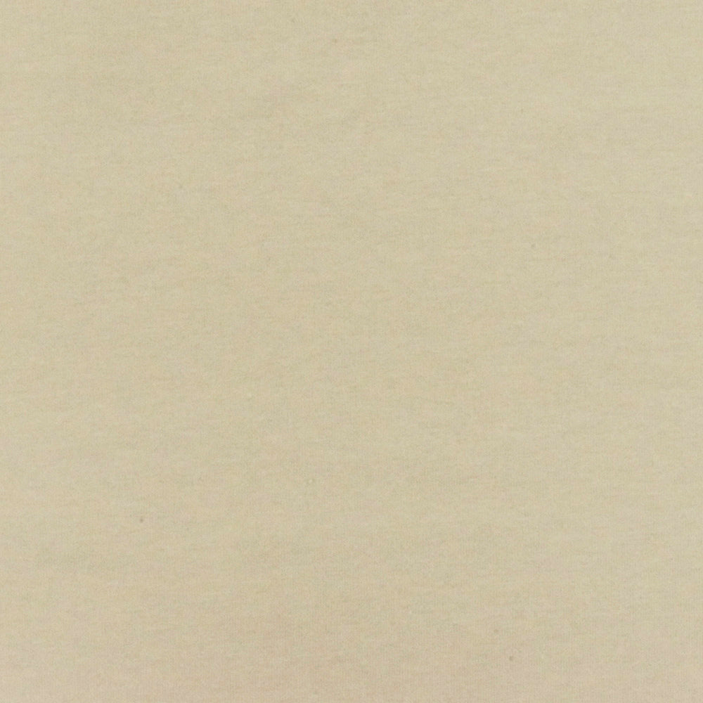 1 Yard Beige Cotton Jersey Knit Fabric Stretch Soft Matte Finish 63 Inch Width