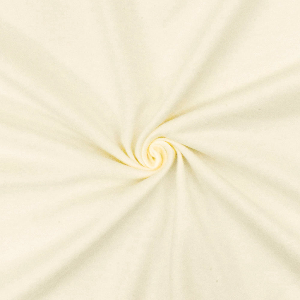 1 Yard Eggnog Ivory Cotton Jersey Knit Fabric Stretch Soft Matte 62 Inch Width