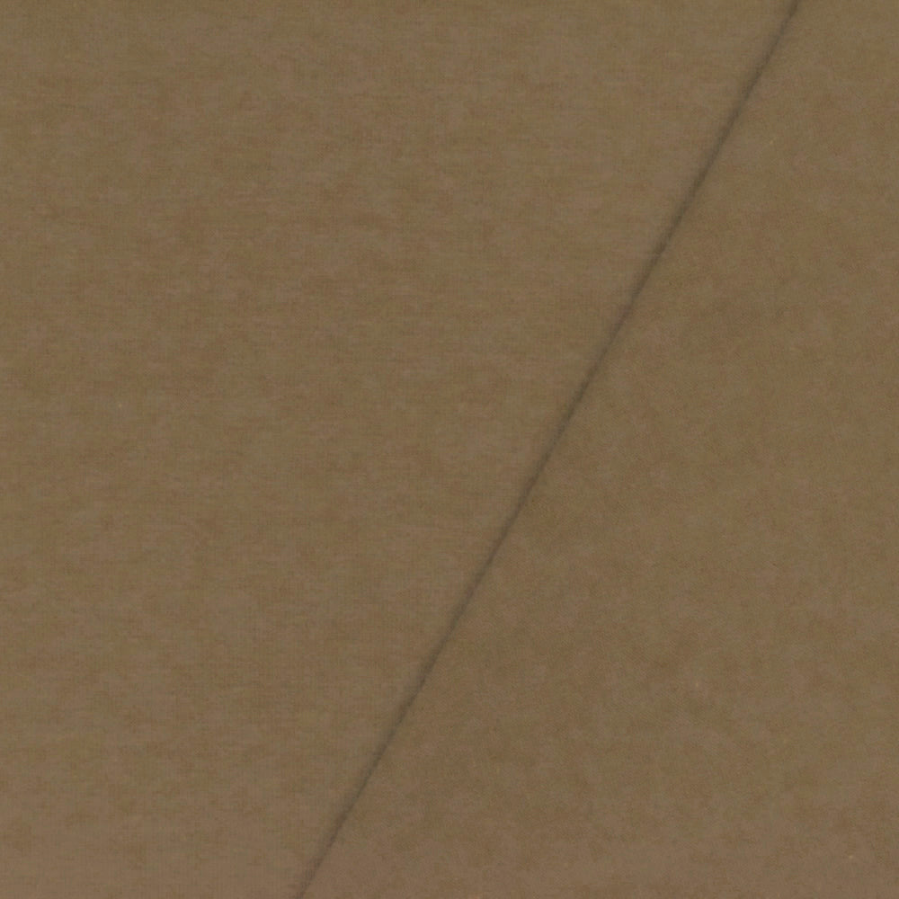 1 Yard Earthed Brown Cotton Jersey Knit Fabric Stretch Soft Matte 63 Inch Width