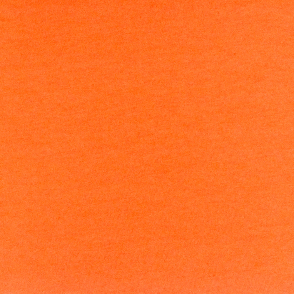1 Yard Strong Orange Stretch Cotton Jersey Knit Fabric Soft Matte Finish 63 Inch Width