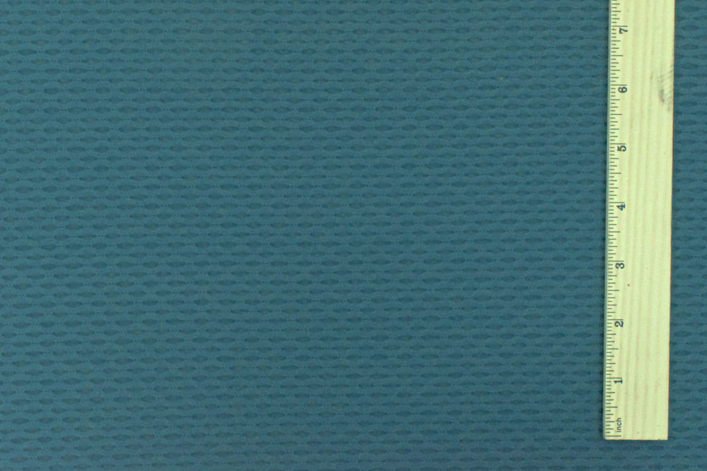 1 Yard Dusty Teal 3D Mesh Stretch Yoga Activewear Fabric Nylon Spandex 57 Inch Width