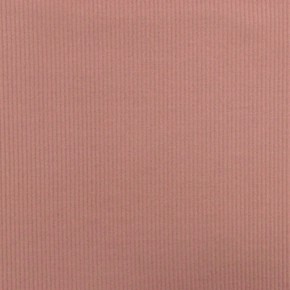 1 Yard Wood Pink Striped Double Knit Stretch Yoga Activewear Fabric 40 Inch Width
