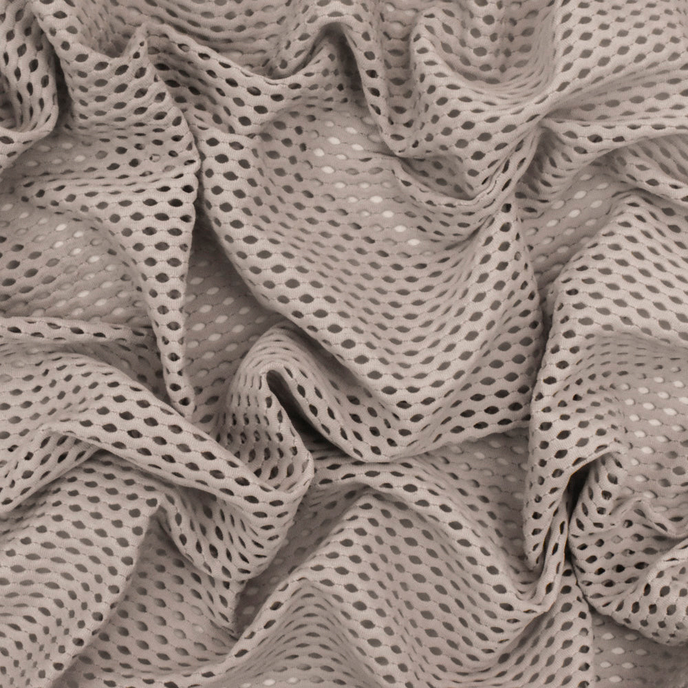 1 Yard Clay Beige Mesh Stretch Yoga Activewear Knit Fabric 50 Inches Wide