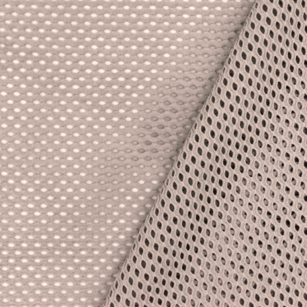 1 Yard Clay Beige Mesh Stretch Yoga Activewear Knit Fabric 50 Inches Wide