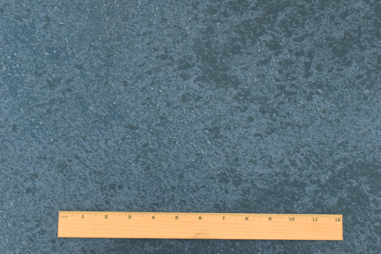 1 Yard Swamp Teal Blue Textured Print Stretch Tricot Swimwear Knit Fabric 59 Inches Wide