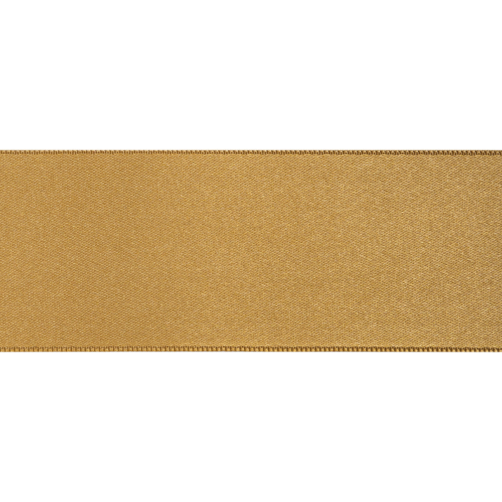 1.5" Gold Double Face French Satin Ribbon