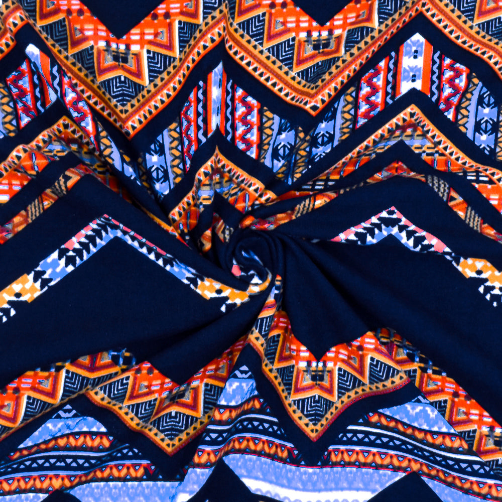 1 Yard Stormy Gray, White & Black Famous Designer Textured Double Knit Fabric 62 Inches Wide