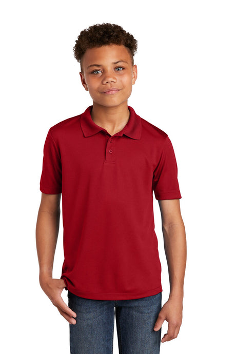 Sport-Tek® Youth Posi Charge Racer Mesh Polo