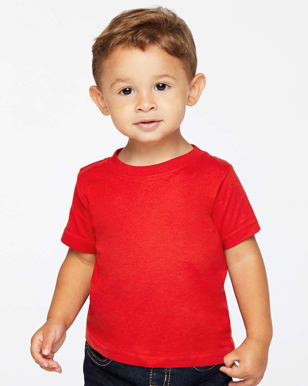 RADYAN® Infant Fine Jersey Short Sleeve Crew Neck Tee - 3322