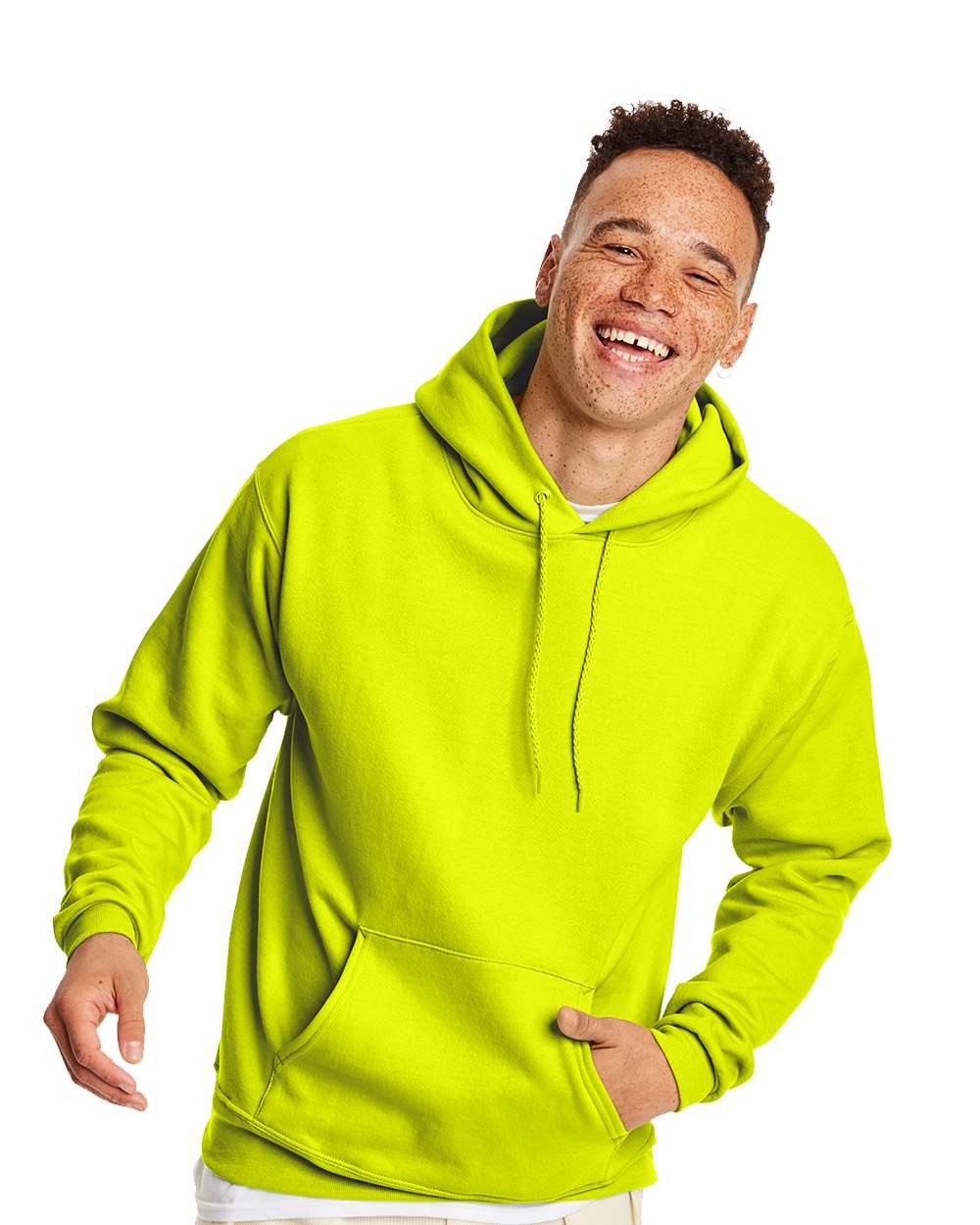 Hanes® Ecosmart Long Sleeve Hooded Sweatshirt