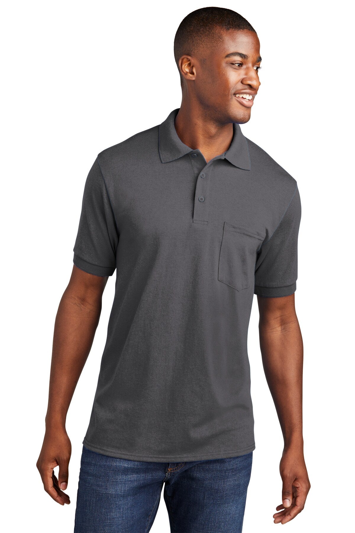 Knit Pocket Polo T-shirt for Men | RADYAN®