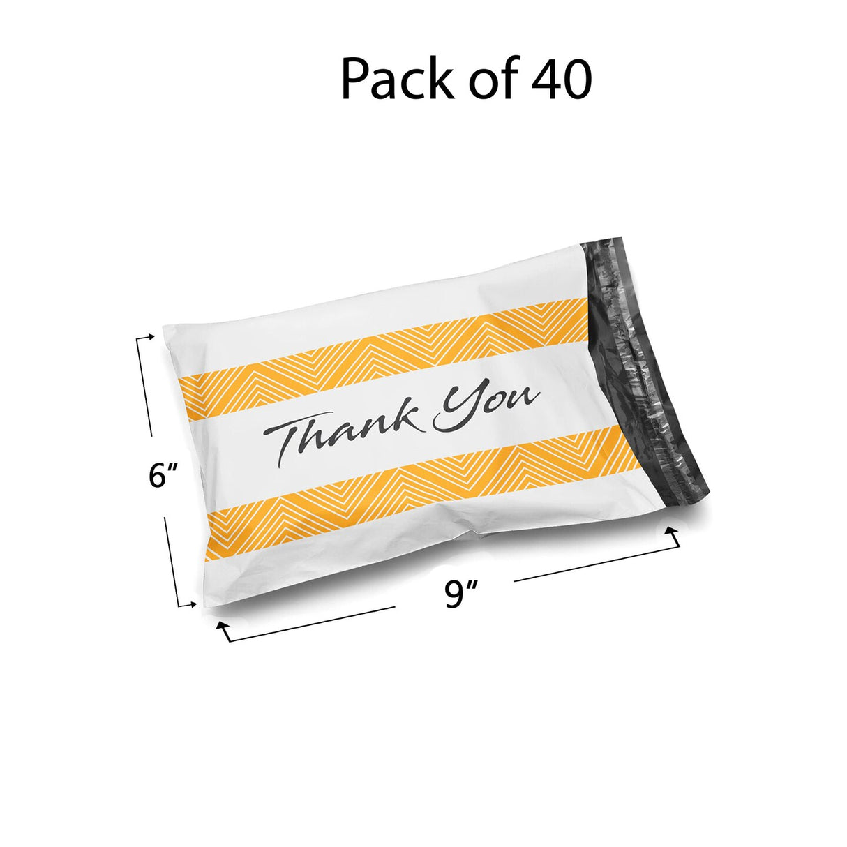 Poly Mailer Envelopes 6" x 9" Multi Design Weight 0.25 to 1 pound