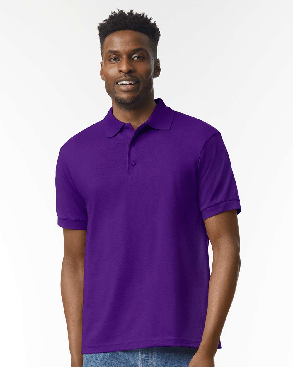 Gildan® DryBlend Short Sleeve Jersey Polo