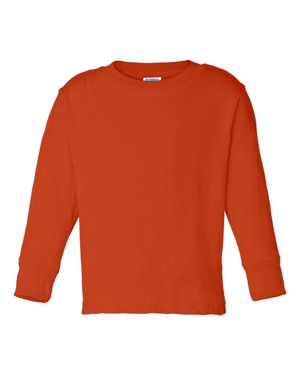 RADYAN® Toddler Cotton Jersey Crewneck Long Sleeve T-Shirt
