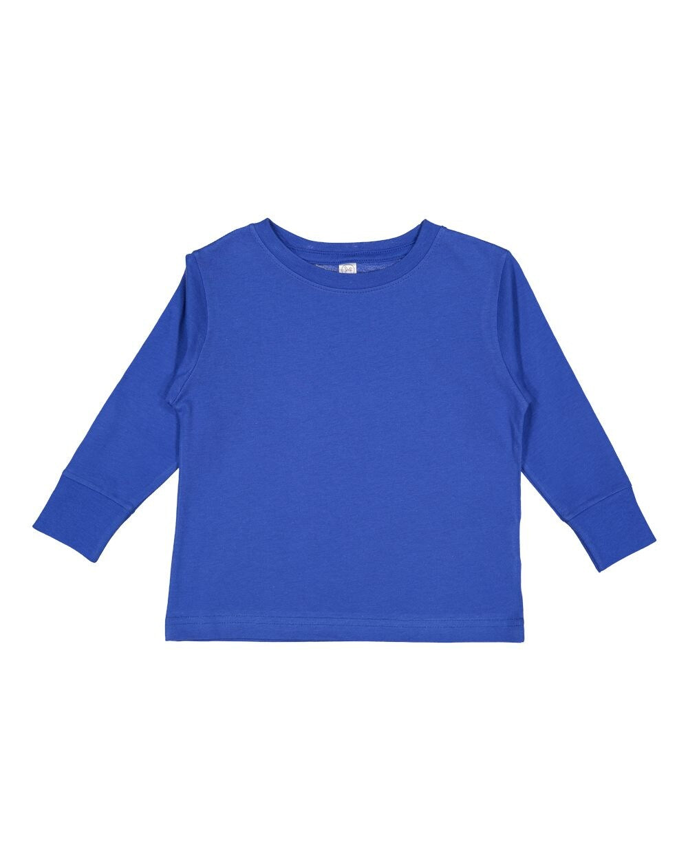 RADYAN® Toddler Fine Jersey Crewneck Long Sleeve Tee - 3302