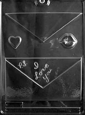 Envelope (P.S. I Love You) Chocolate Mold - LPV059