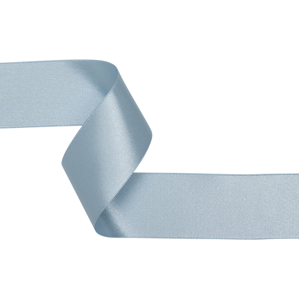 1.5" Light Blue Double Face French Satin Ribbon