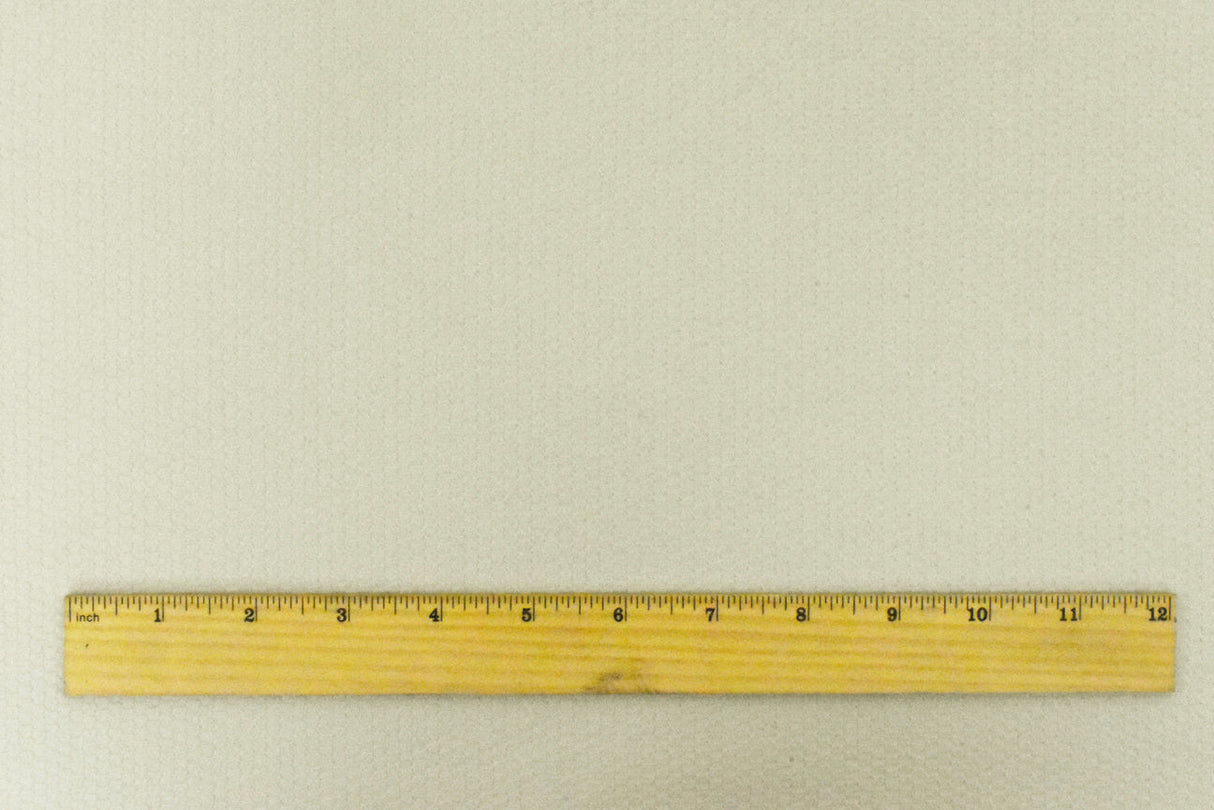 1 Yard Ceramic Beige 3D Mini Tile Cloque Stretch Double Knit Fabric 58 Inches