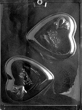To My Valentine Heart Chocolate Mold