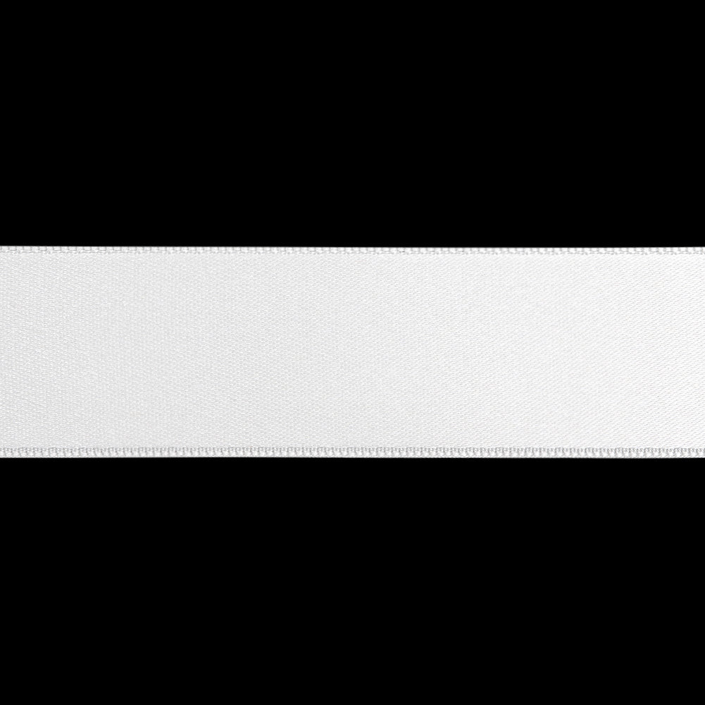 Off-White Double Face French Satin Ribbon - 1"