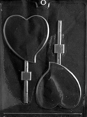Tear Drop Heart Lolly Chocolate Mold