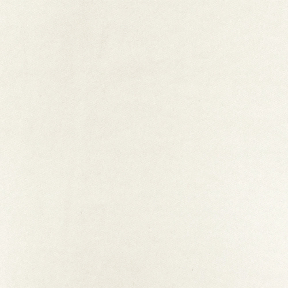 1 Yard Light Ivory Solid Stretch Cotton Brushed French Terry Sweatshirt Fabric 64 Inches Width