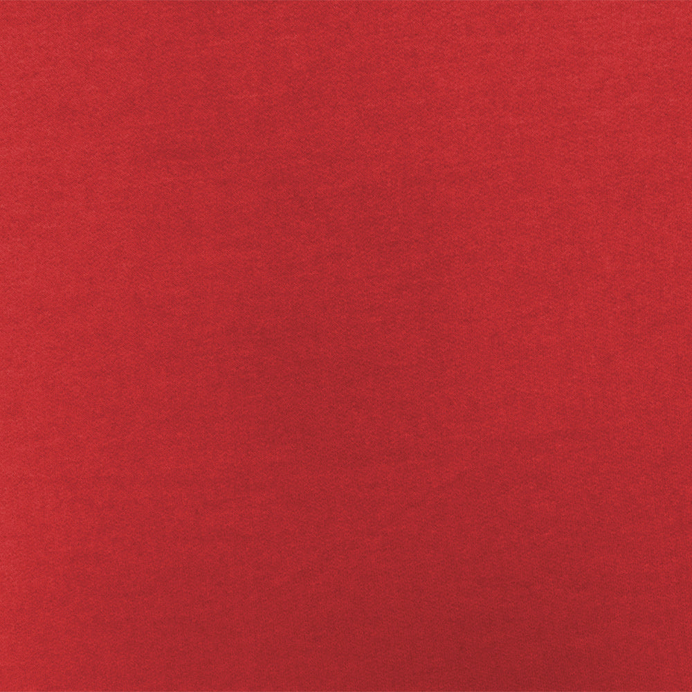 1 Yard Winter Red Solid Stretch Brushed French Terry Sweatshirt Fleece Fabric 64 Inches Width