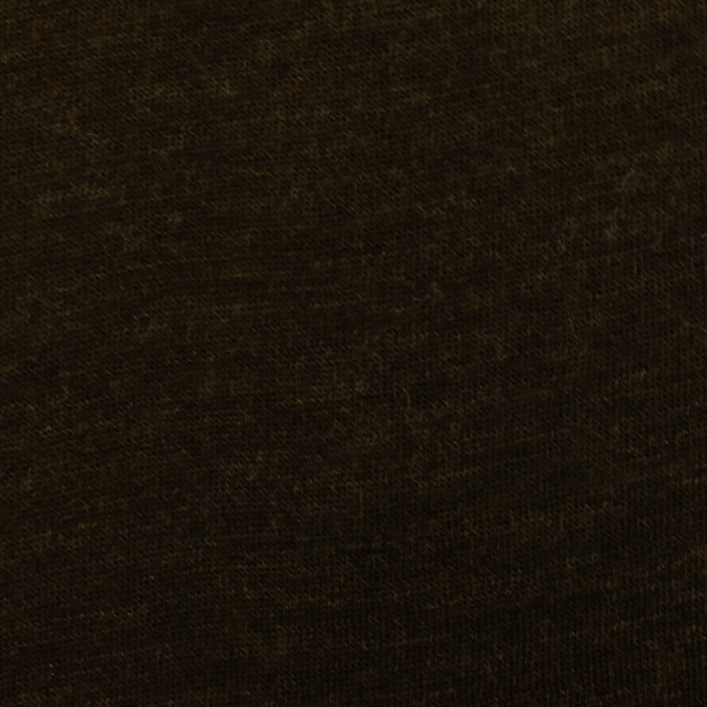 1 Yard Muddy Brown Solid Stretch Polyester Jersey Knit Fabric 56 Inches Wide