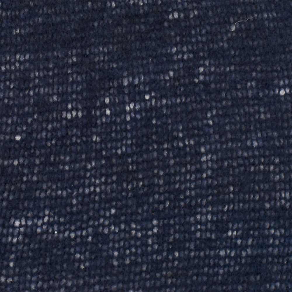 1 Yard Dark Navy Solid Polyester Wool Jersey Knit Fabric 54 Inches Wide